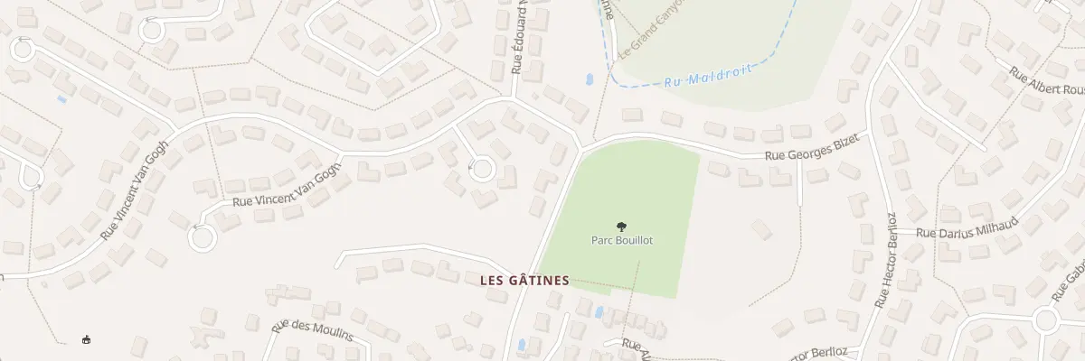Plan du 3 Rue Vincent Van Gogh à Plaisir