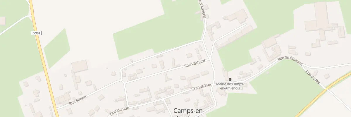 Plan du 4 Rue Véchard à Camps-en-Amiénois