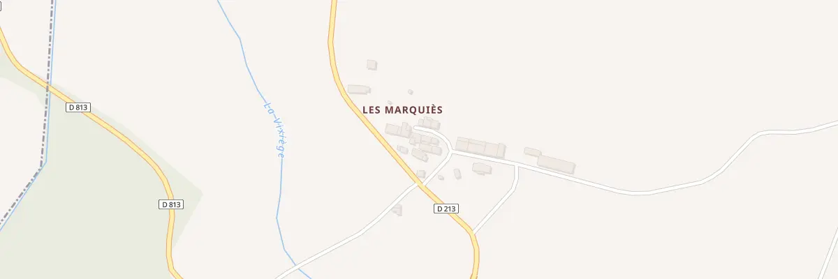 Plan du 23 Hameau des Marquies à Orsans