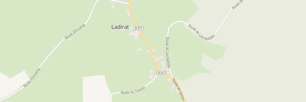Plan du 5033 Ladirat à Ladirat