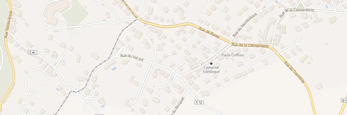 Plan du 200 Rue des Feugères à Orgeval