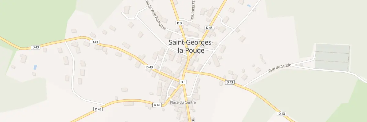 Plan du 5357 Le Bourg à Saint-Georges-la-Pouge