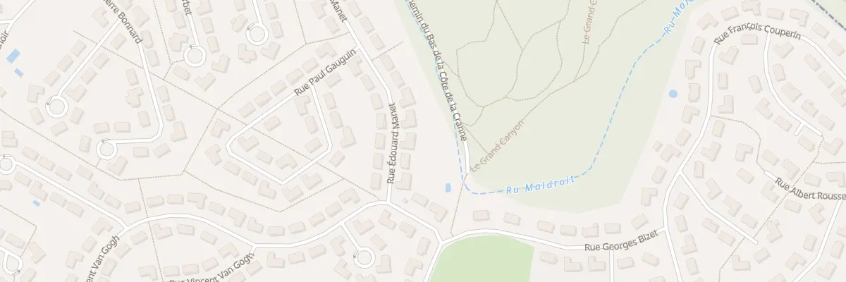 Plan du 6 Rue Edouard Manet à Plaisir