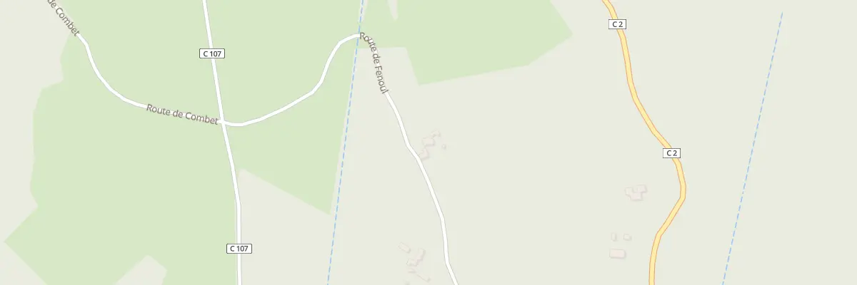 Plan du 5051 Fenoul à Saint-Bressou