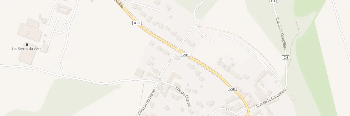 Plan du 55 Rue de la Vallée à Sagy