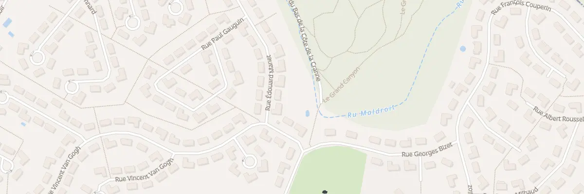 Plan du 4 Rue Edouard Manet à Plaisir