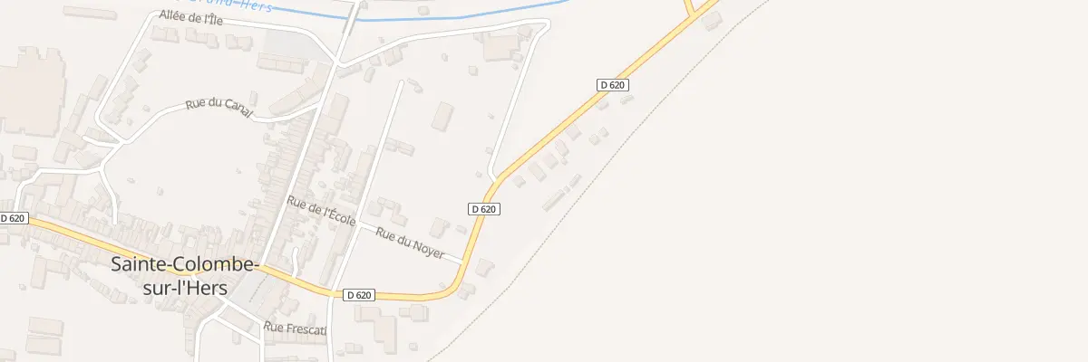 Plan du 217 L’Allemande à Sainte-Colombe-sur-l’Hers