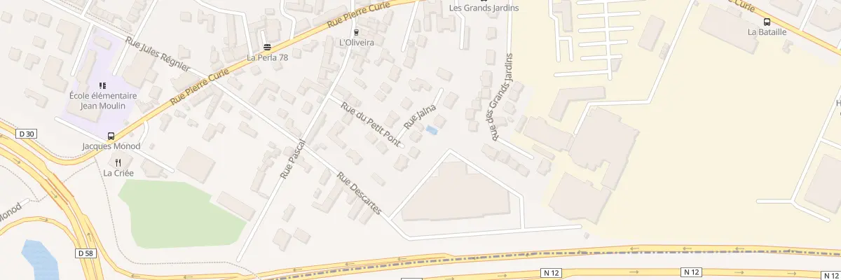 Plan du 14 Rue du Petit Pont à Plaisir