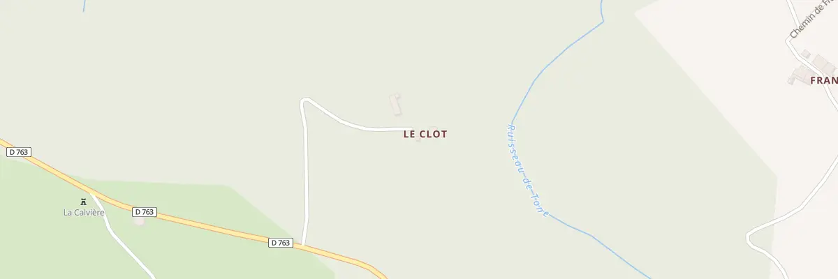 Plan du 32 Le Clot à Saint-Gaudéric