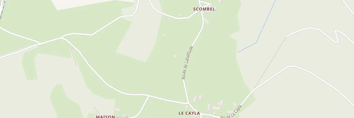 Plan du 5073 Camp de Laroque à Saint-Bressou