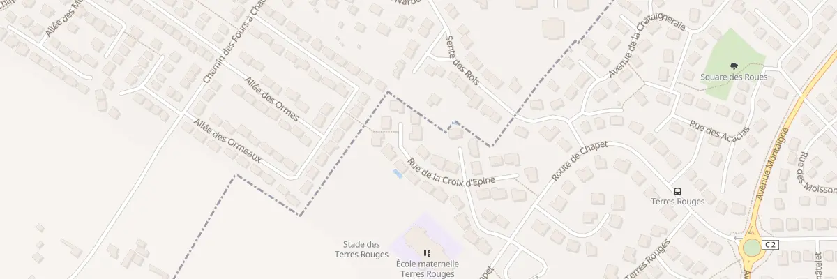 Plan du 30 Rue de la Croix d’Epine à Vernouillet