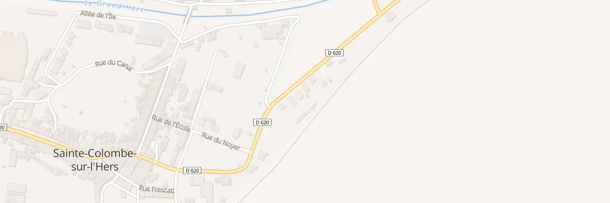Plan du 216 L’Allemande à Sainte-Colombe-sur-l’Hers