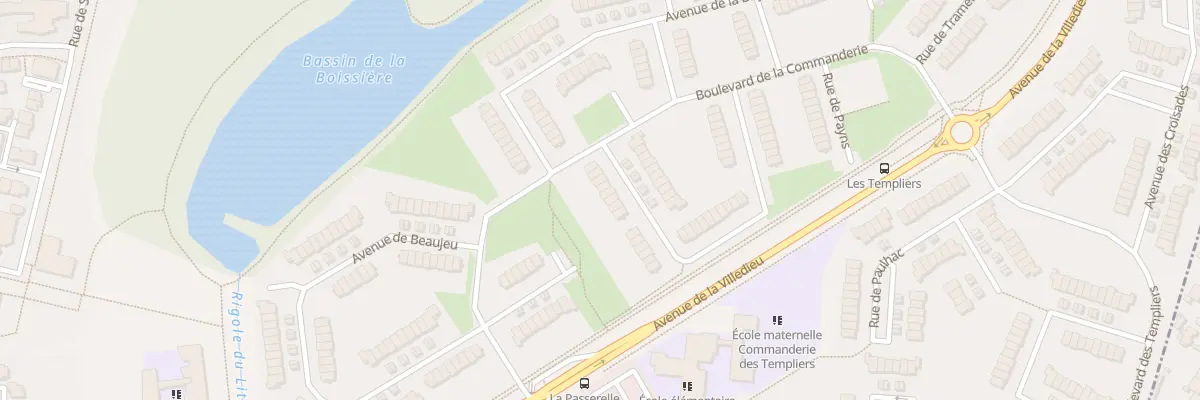 Plan du 39 Av de Beauseant à Élancourt