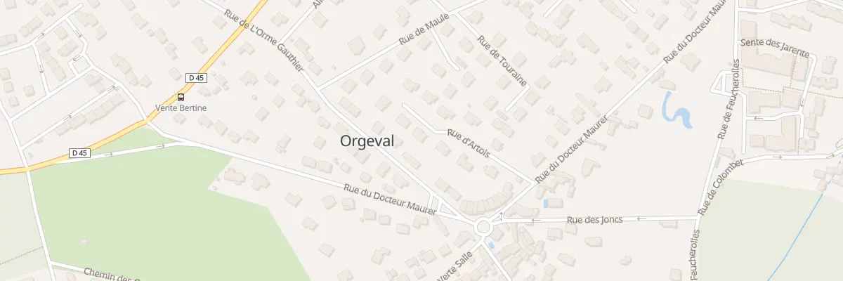 Plan du 3 Rue d’Artois à Orgeval