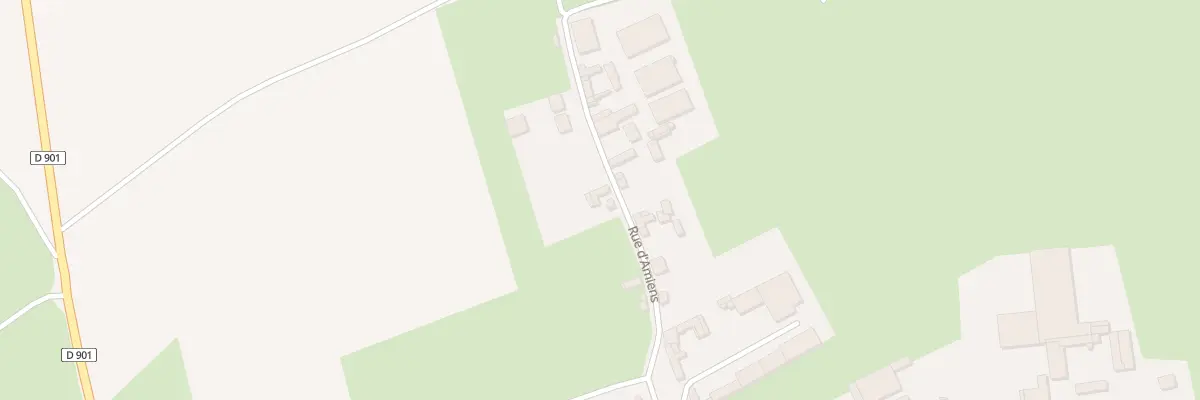 Plan du 13 Rue d’Amiens à Camps-en-Amiénois