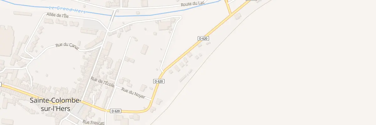 Plan du 215 L’Allemande à Sainte-Colombe-sur-l’Hers