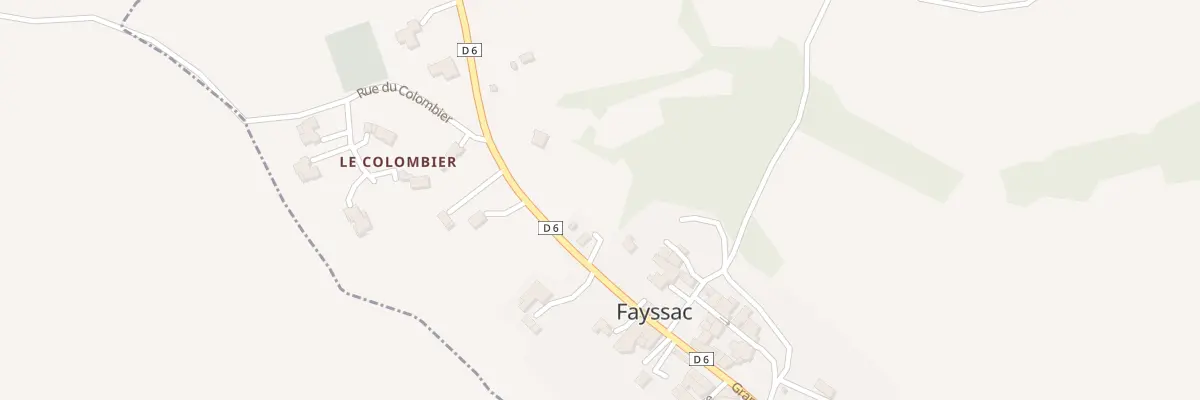 Plan du 5026 La Combe à Fayssac