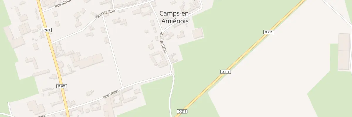 Plan du 15 Rue de Séhu à Camps-en-Amiénois