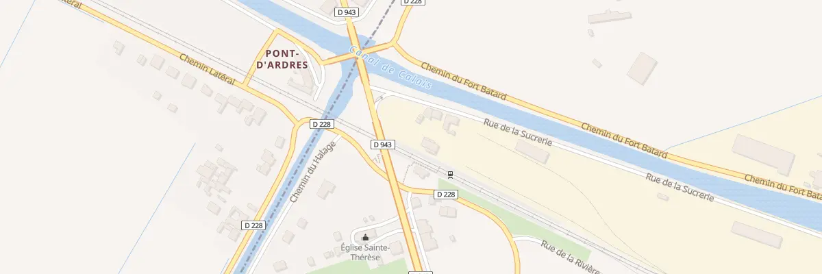 Plan du 36 Rue de la Sucrerie à Ardres