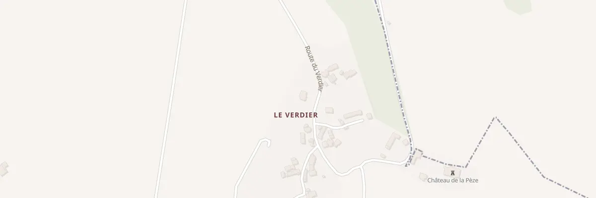 Plan du 5068 Le Verdier à Villefranche-de-Rouergue