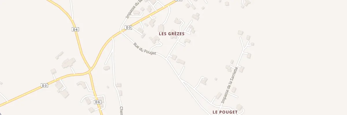Plan du 5109 Les Grezes à Fayssac