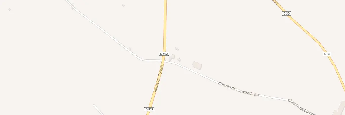 Plan du 5046 Campradelle à Souel