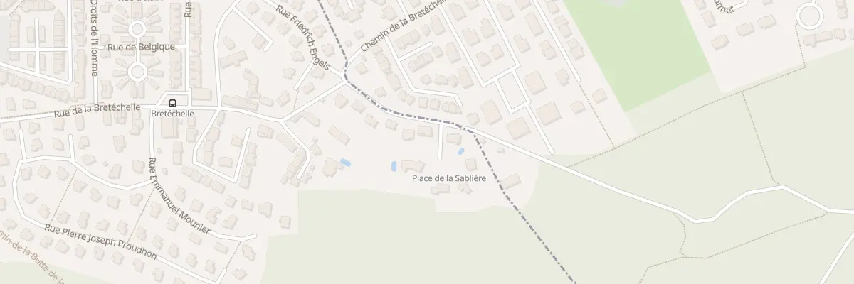 Plan du 188 Rue de la Sablière à Plaisir