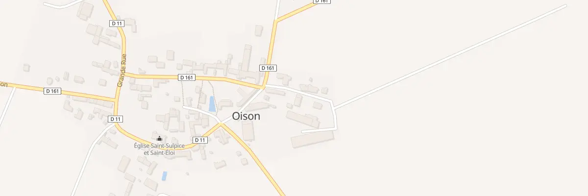 Plan du 2 Che de Liphermeau à Oison