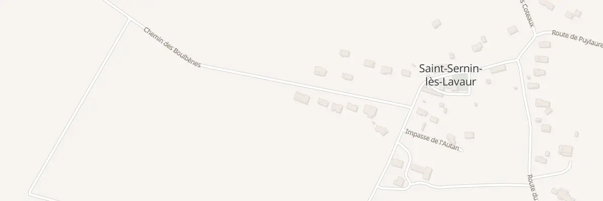 Plan du 5002 Les Boulbenes à Saint-Sernin-lès-Lavaur