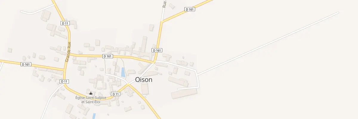 Plan du 3 Che de Liphermeau à Oison