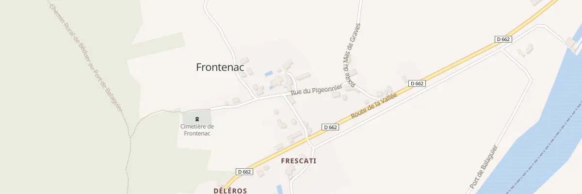 Plan du 5016 Frontenac à Saint-Pierre-Toirac
