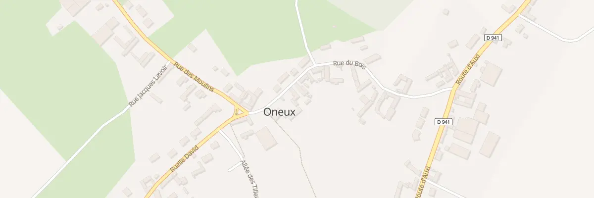 Plan du 19 Rue du Bois à Oneux