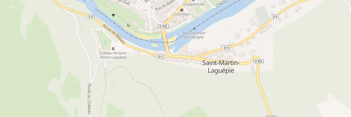 Plan du 5035 Saint Martin à Saint-Martin-Laguépie
