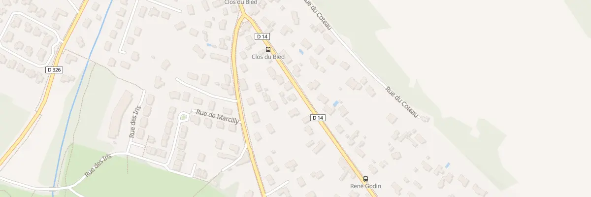 Plan du 158 Rue de Vienne à Saint-Cyr-en-Val