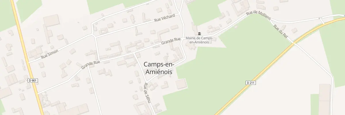 Plan du 4 Rue de Séhu à Camps-en-Amiénois