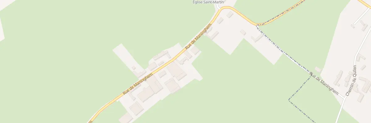 Plan du 6 Rue de Maninghem à Avesnes