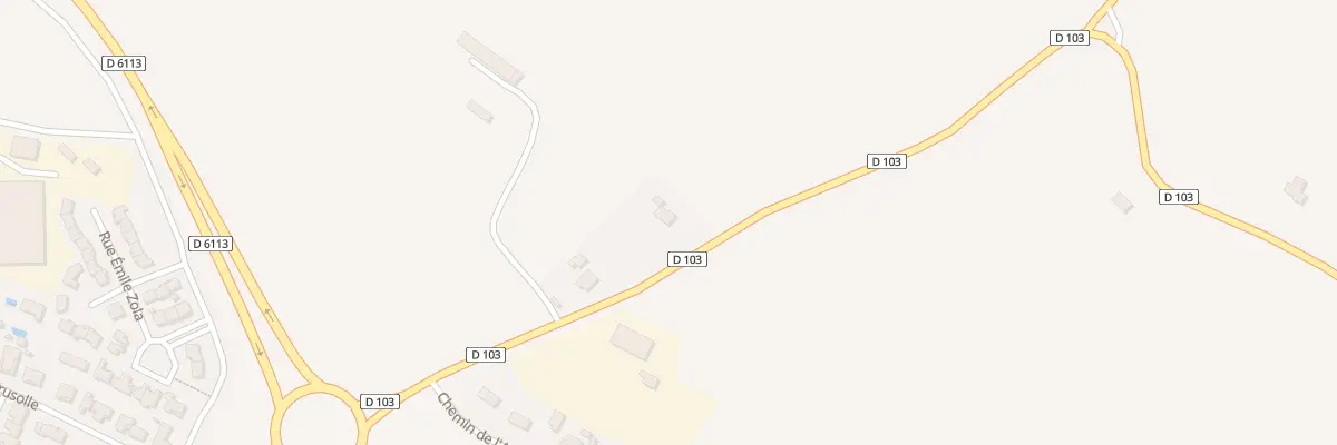 Plan du 265 Rte de Saint Papoul à Castelnaudary