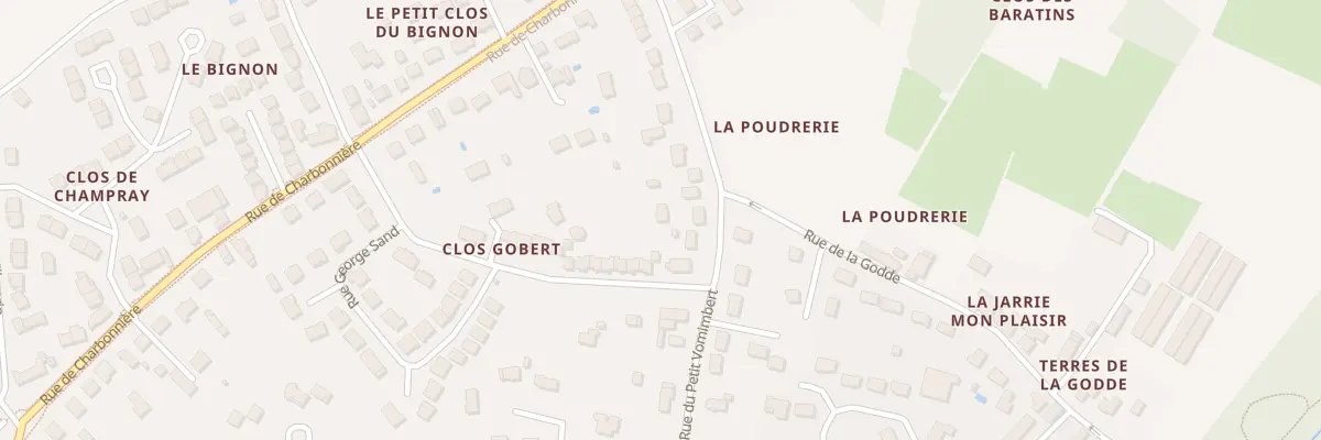 Plan du 95 Rue du Petit Vomimbert à Saint-Jean-de-Braye