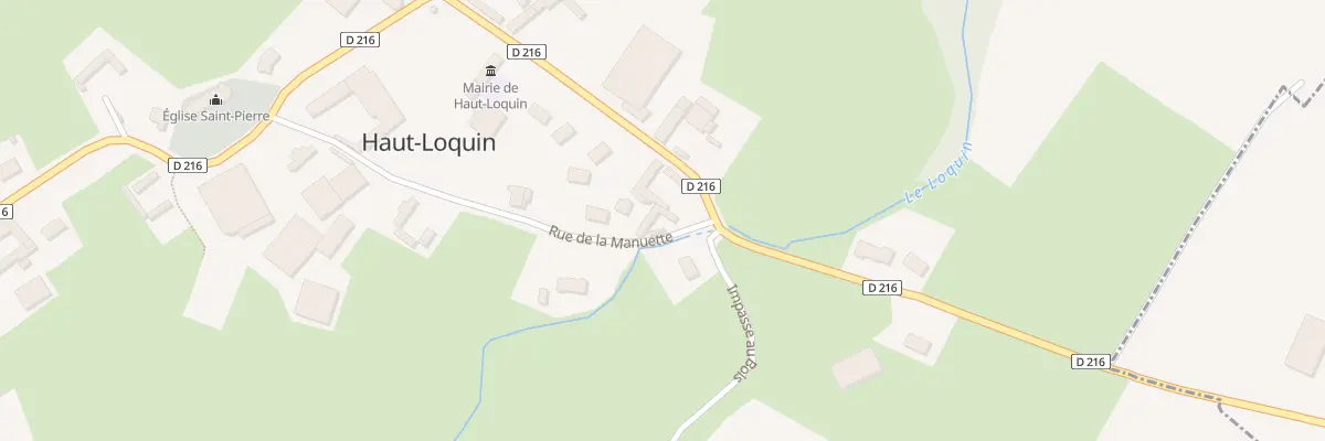 Plan du 2 Rue de la Manuette à Haut-Loquin