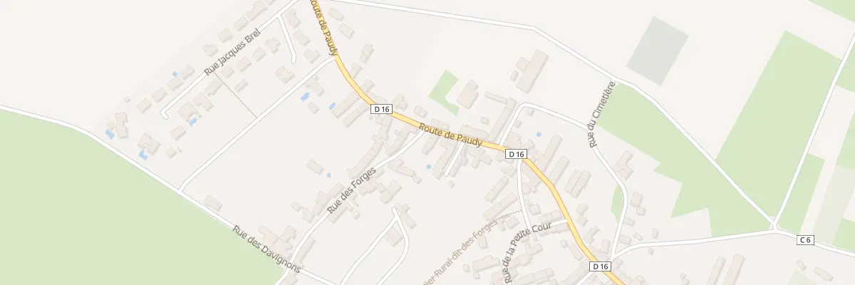 Plan du 3 Rue des Forges aux Bordes