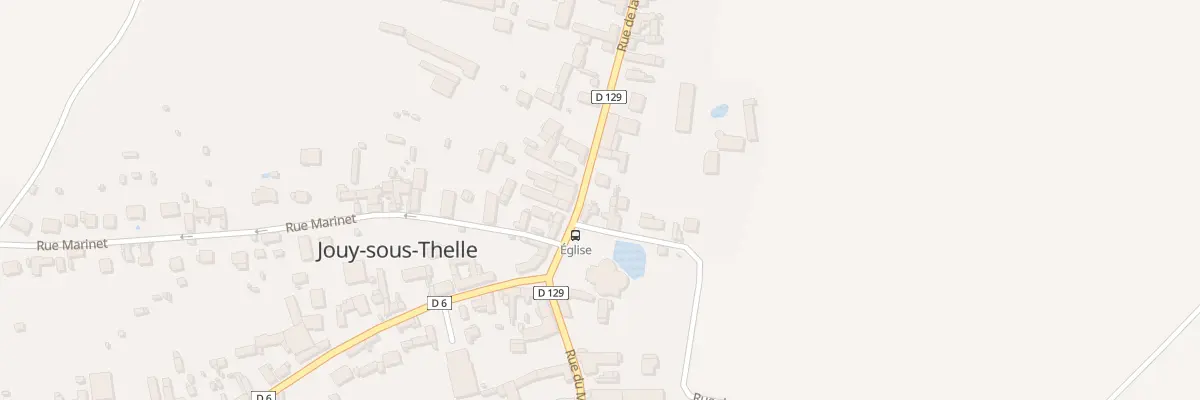 Plan du 68 Rue de la Poste à Jouy-sous-Thelle