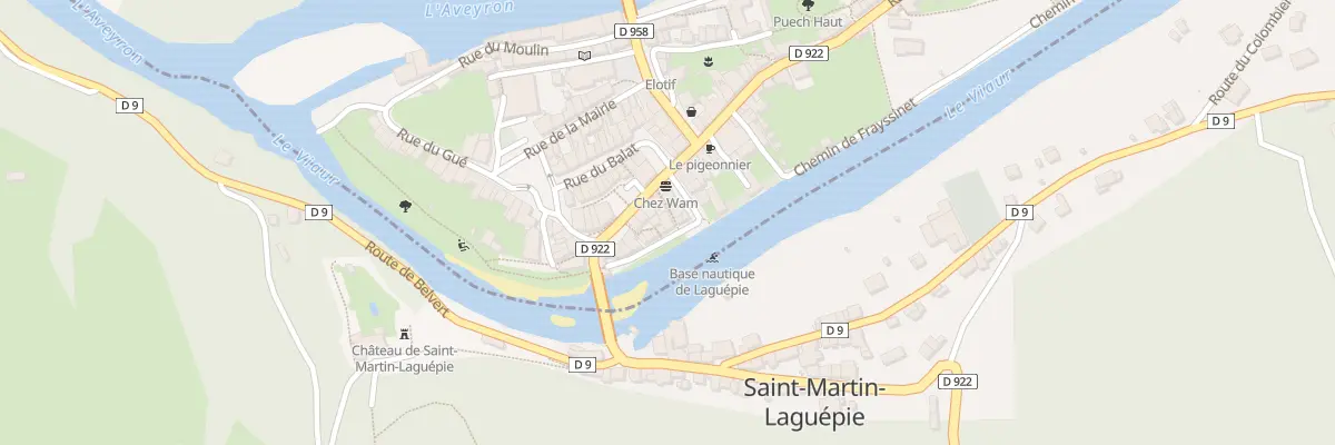 Plan du 10 Imp Henri Granier à Laguépie