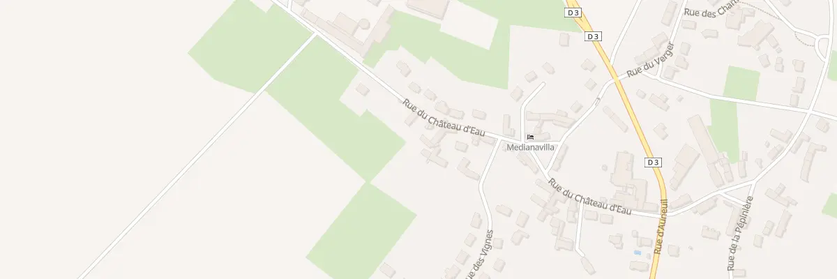 Plan du 25 Rue du Château d’Eau à Monneville