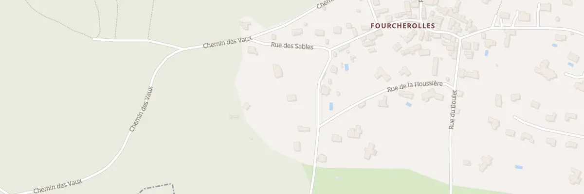 Plan du 14 Rue de la Houssière à Dampierre-en-Yvelines