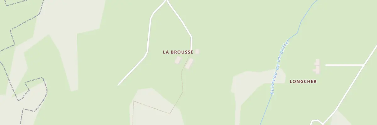 Plan du 5105 La Brousse à Saint-Hilaire-la-Plaine