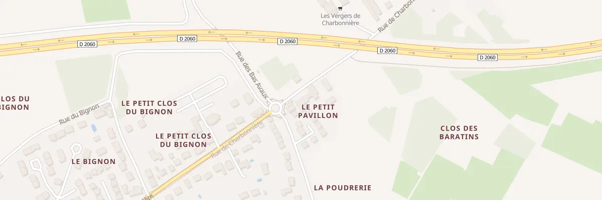 Plan du 238T Rue de Charbonnière à Saint-Jean-de-Braye