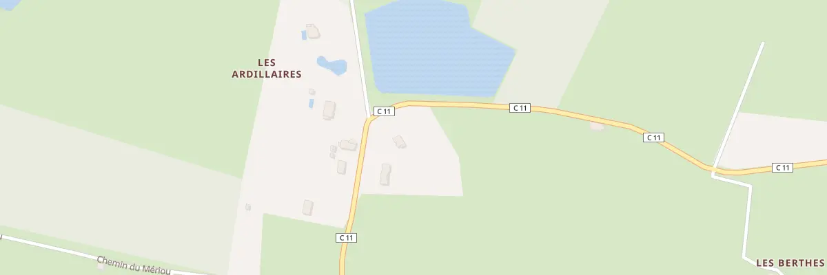 Plan du 9080 Les Agards à Méry-sur-Cher