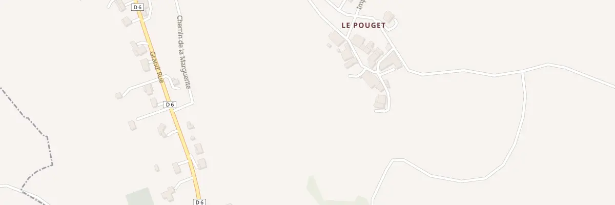 Plan du 5182 Le Pouget à Fayssac