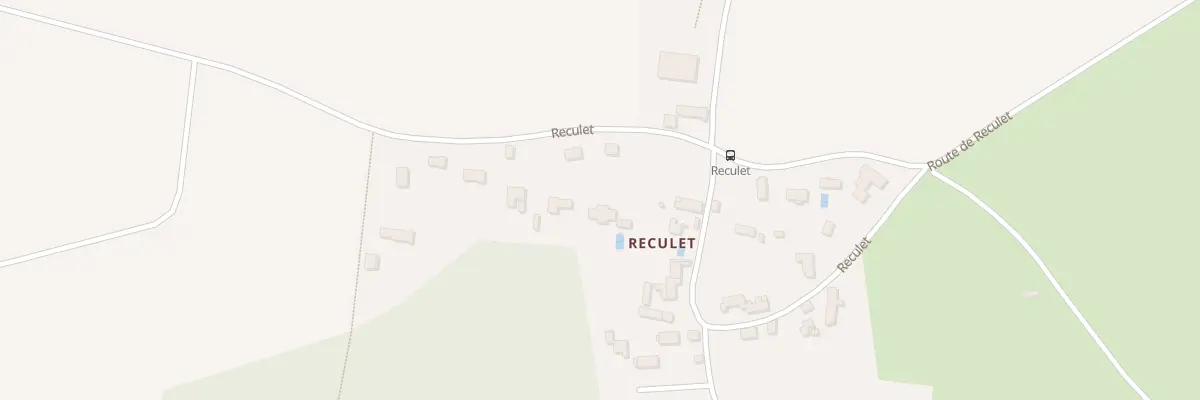 Plan du 24 Reculet à Longvilliers