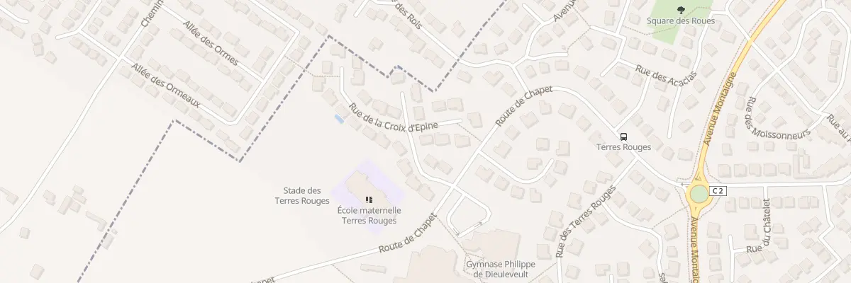 Plan du 6 Rue de la Croix d’Epine à Vernouillet
